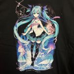 Hatsune Miku Power Up Acid Wash Tshirt size 2xl Photo 1