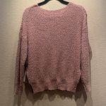 Debut Women’s Pink Sweater Size Small V neck Photo 5