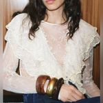 ZARA Resin Metal Bracelet Cuff Bundle Photo 0