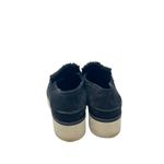 Vince Zola Black Suede & Sherpa Platform Loafers Size 9 Photo 4