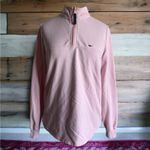 Vineyard Vines Womens Pullover Sz S Light Pink Target Quarter Zip Athletic Photo 2
