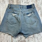 Abercrombie & Fitch Curve Love 4 Inch Deconstructed Denim Photo 3
