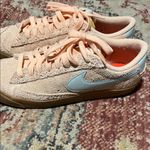 Nike  Pastel Pink and Light Blue Sneakers Photo 3