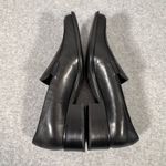 Etienne Aigner Women's Black Y2K Leather Loafers Size 9.5 Casual Flats Photo 8