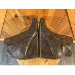 Natural Soul SOUL Naturalizer Women's Haley Ankle Boot, Brown Nubuck, Size 8.5M Wedge Zip Up Photo 4