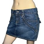 Tag Denim Women’s Size 29 Medium Blue Wash Mini Jean Skirt Photo 2