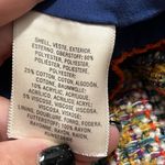 Maeve  by Anthropologie size 10 tweed pencil skirt lined fringed hem zips up back Photo 7