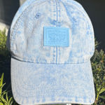 Levi's  Sky Blue Denim Hat Photo 0