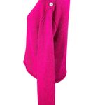 Ralph Lauren Lauren  Sweater Pink Roll Hem Cropped Size L Large Photo 2