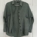 Topshop  Oversized Side Slit Button Down Shirt  Photo 0