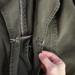 Calvin Klein Y2K Choice Asymmetrical Olive Victorian Ruffle Tail Jacket - L ππ Photo 13