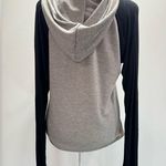 Hella Fantasia Retro Los Angeles Cityscape Lightweight Raglan Sleeve Hoodie Gray Size M Photo 5