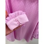 River Island  Pastel Pink Ruffle Blouse Size 22 NWOT Photo 8