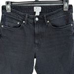 H&M Essentials No. 2 SZ 32/32 Jeans Mid-Rise Pocket Zip-Fly Faded Black Womens Photo 1