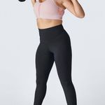 SheFit NWT  Flex Sports Bra Medium Impact Blush Rose Gold Size 6 Luxe Photo 3