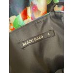 Black Halo  Floral Print Halter Bodycon Mini Dress - Size‎ 4 Photo 2