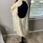 Intermix ‎ MARIBELLE Paisley silk tank yellow floral small Photo 6