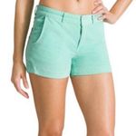 Athleta  Pica Corduroy Stretch Shorts Mint Green Size 4 Photo 0