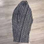 Grey silver knit infinity scarf Photo 2