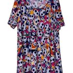 LuLaRoe  size 2XL women's classic tee Jack Skellington hi low round neckline sslv Photo 0