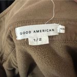 Good American  Oversize Fleece‎ Shirt Jacket Size 1/2 Photo 3
