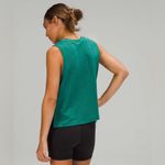 Lululemon Train to Be Tank Top Sleeveless Shirt Dot Camo Teal Lagoon 12 Photo 1