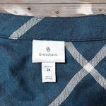 Dress Barn NWT  Tunic Blouse | Plus Size‎ 3X |Button Down Roll Tab Long Sleeve Top Photo 5