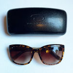 Oscar de la Renta  Vintage Tortoise Shell Sunglasses Sunnies with Case Photo 0