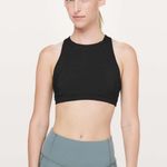 Lululemon  Free To Be Serene Bra Sportsbra High Neck in black 10 Photo 0