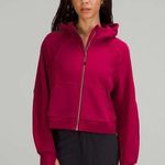 Lululemon Scuba Oversized Full Zip Hoodie Pomegranate Photo 0
