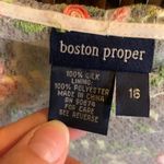 Boston Proper Vintage Y2K  100% Silk Floral Cardigan Size 16 Photo 1