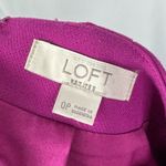 Loft Ann Taylor  Petites Bright Purple Pencil Skirt 0P Photo 3