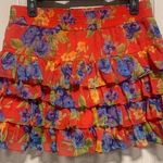 Abercrombie & Fitch Floral Tiered Skirt Photo 0