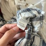 NWOT plaid tie top dress with cutout, size S Photo 5