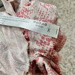 Free People Intimately Snakeskin Long Sleeve Top T-Shirt Small S Pink Grey Thin Photo 5