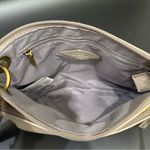 Fossil Karli Taupe Light Gray Cow Hide Leather Crossbody Bag Photo 8
