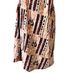 Vintage Kitenge african fabric skirt : dress Brown Size undefined Photo 3