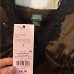 Wild Fable NWT  Women’s Lace Trim Satin Dress Photo 5