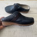 Pikolinos Granada Clogs EU size 37 US 6.5 7 Navy Blue Leather Slip On Mules Photo 11