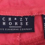 CRAZY HORSE  Liz Claiborne Capri Cropped Pants Womens 8 100% Cotton Photo 3