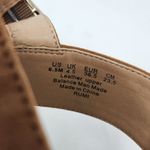 Franco Sarto  Leather Feminine High Heels Rumi Sandals Tan Brown Size 6.5 M Photo 9