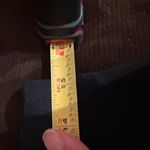 Ann Taylor  Black Midi Elastic Waist Skirt Closure Zipper On Side Sz 4 Photo 8