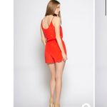 Lavender Brown  SLEEVELESS TIE WAIST SILK ROMPER Photo 6