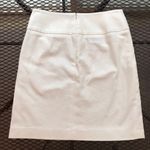 Akris Punto NEIMAN MARCUS WHITE ZIP PENCIL SKIRT Photo 1