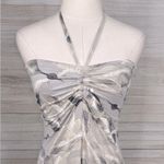 Patagonia  "Kamala" Convertible Halter Sundress/ Maxi Skirt Gray/Beige Tropical-S Photo 1