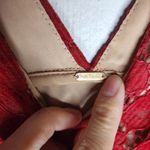 Free People  red lace Night Mini Dress Photo 1