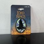 The Lord of the Rings Leaf of Lorien Stained Glass Enamel Pin Green Photo 1