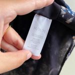 CAbi  Starry Night Print Ruffle Button Up Blouse Top Womens Size M Chiffon Career Photo 6