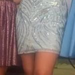 Chic By Karishna Size 8 Chic blue short Cocktail  Dress Photo 4