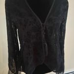 BCBGeneration BCBG Generation Floral Velvet Blouse Photo 2